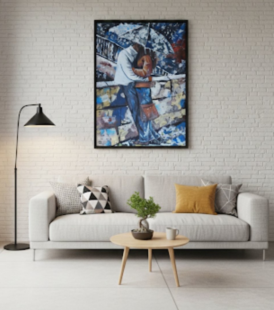 Eső alatt karjaidban