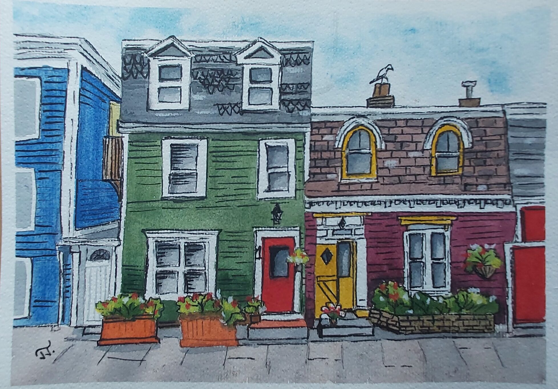 Colourful Houses