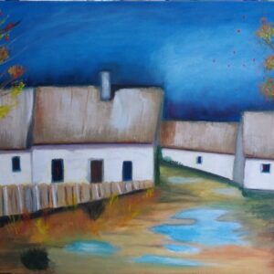 Autumn Village Street